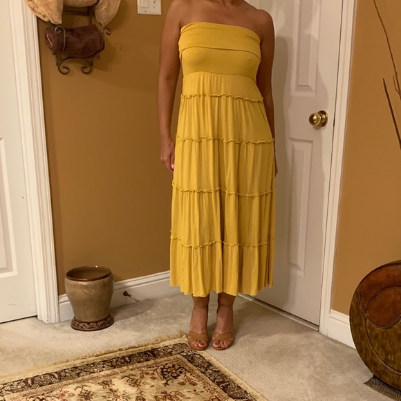 I.N.C. INTERNATIONAL CONCEPT TIERED DRESS/SKIRT - Picture 1 of 7